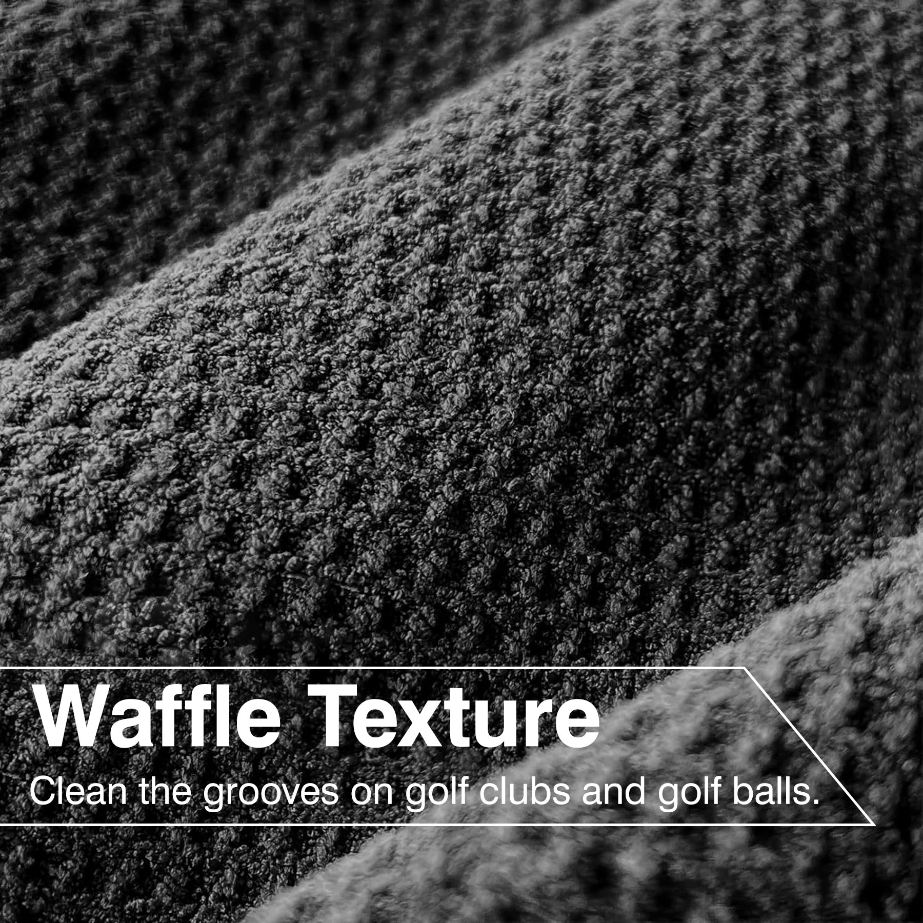 Magnetic Waffle Golf Towel 6