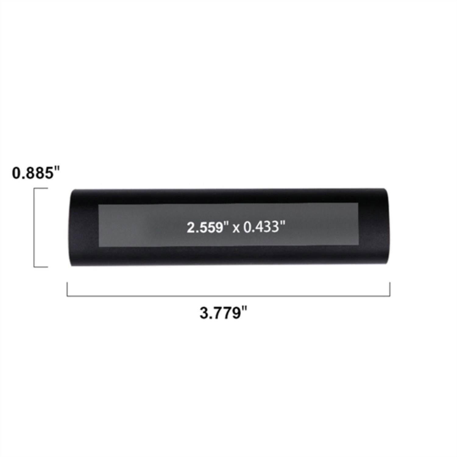 2200 mAH Aluminum Power Bank w/ Chamfer Edge Powerbank 3