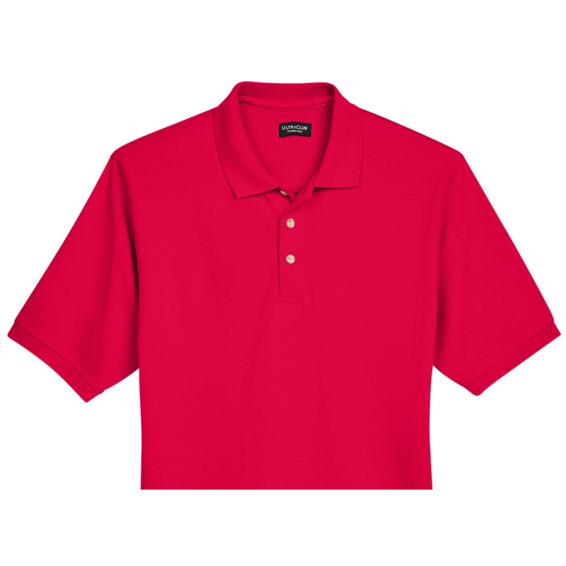 UltraClub Men's Classic Piqué Polo 29