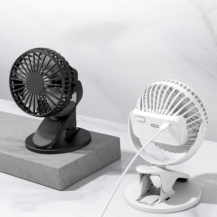 New USB charging desktop clip fan 2