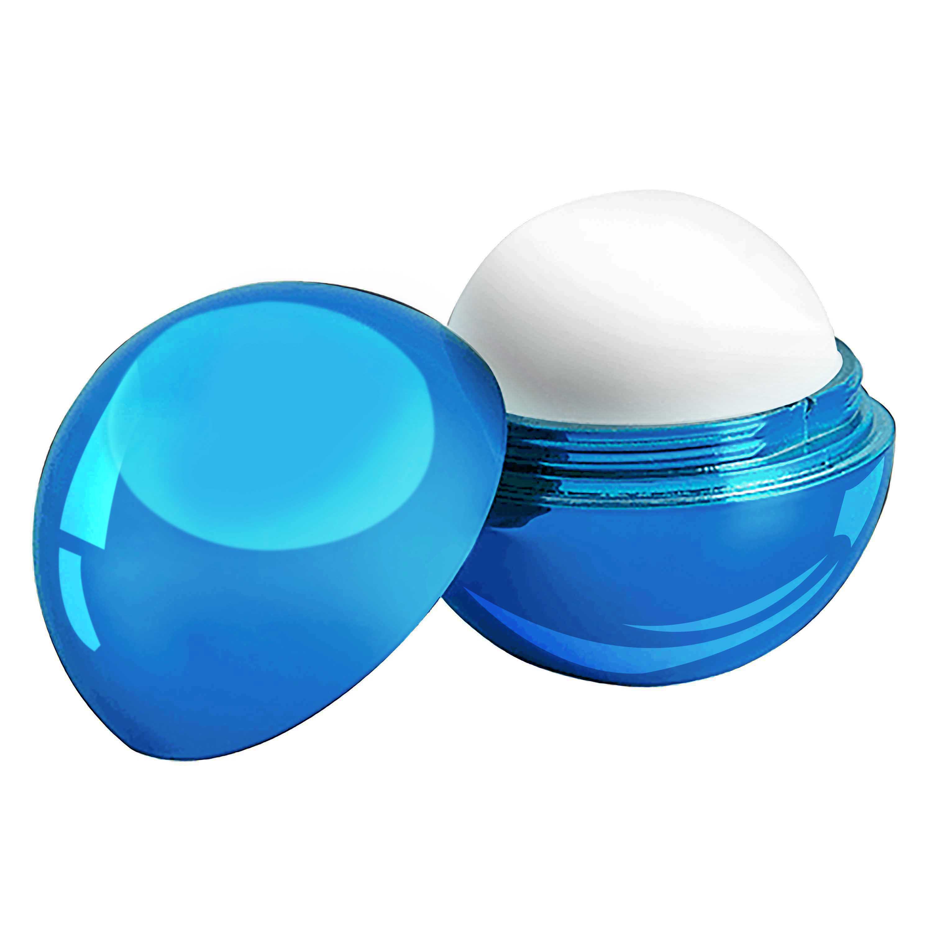 Metallic Finish Round Lip Balm 2