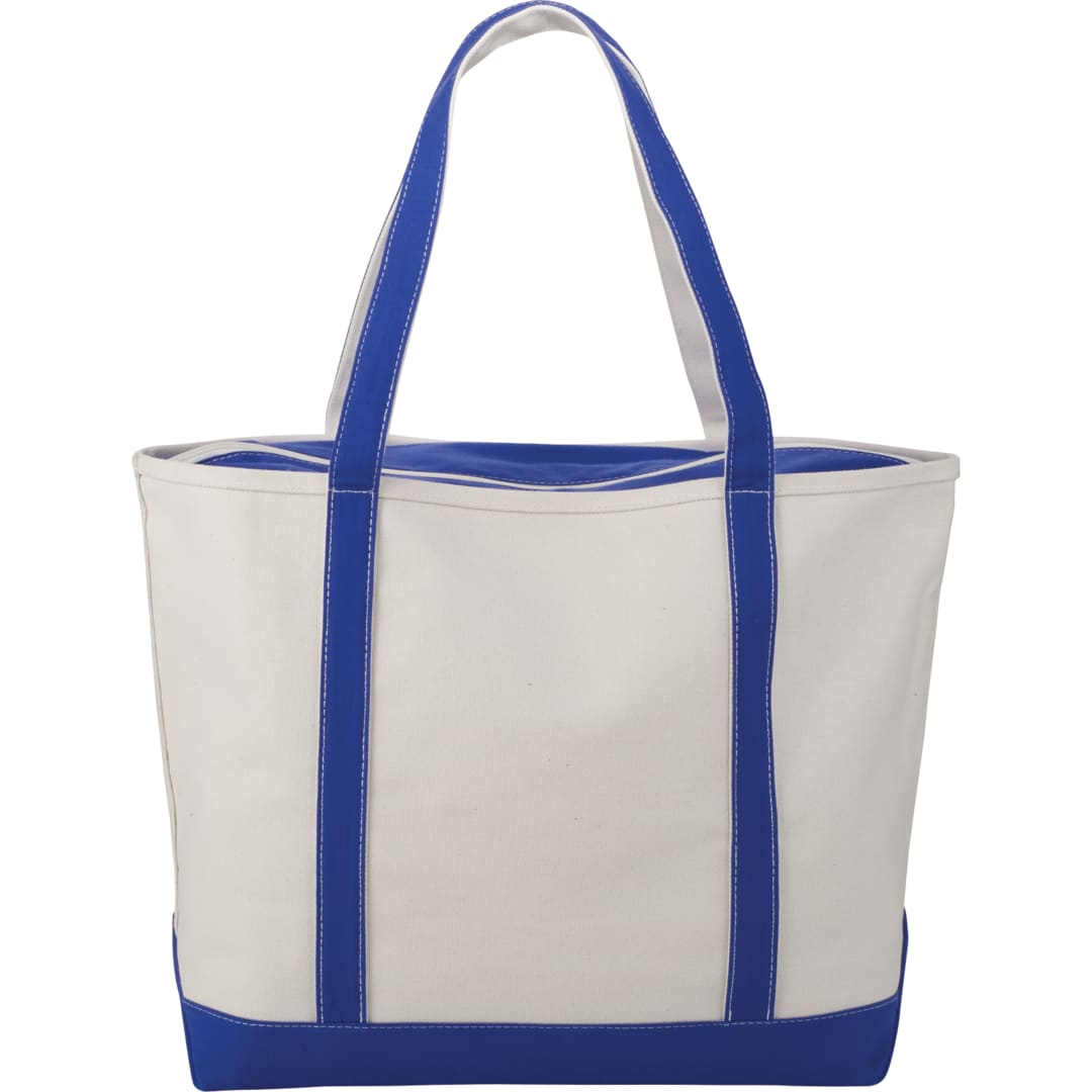 Baltic 24oz Cotton Canvas Tall Zippered Tote 17