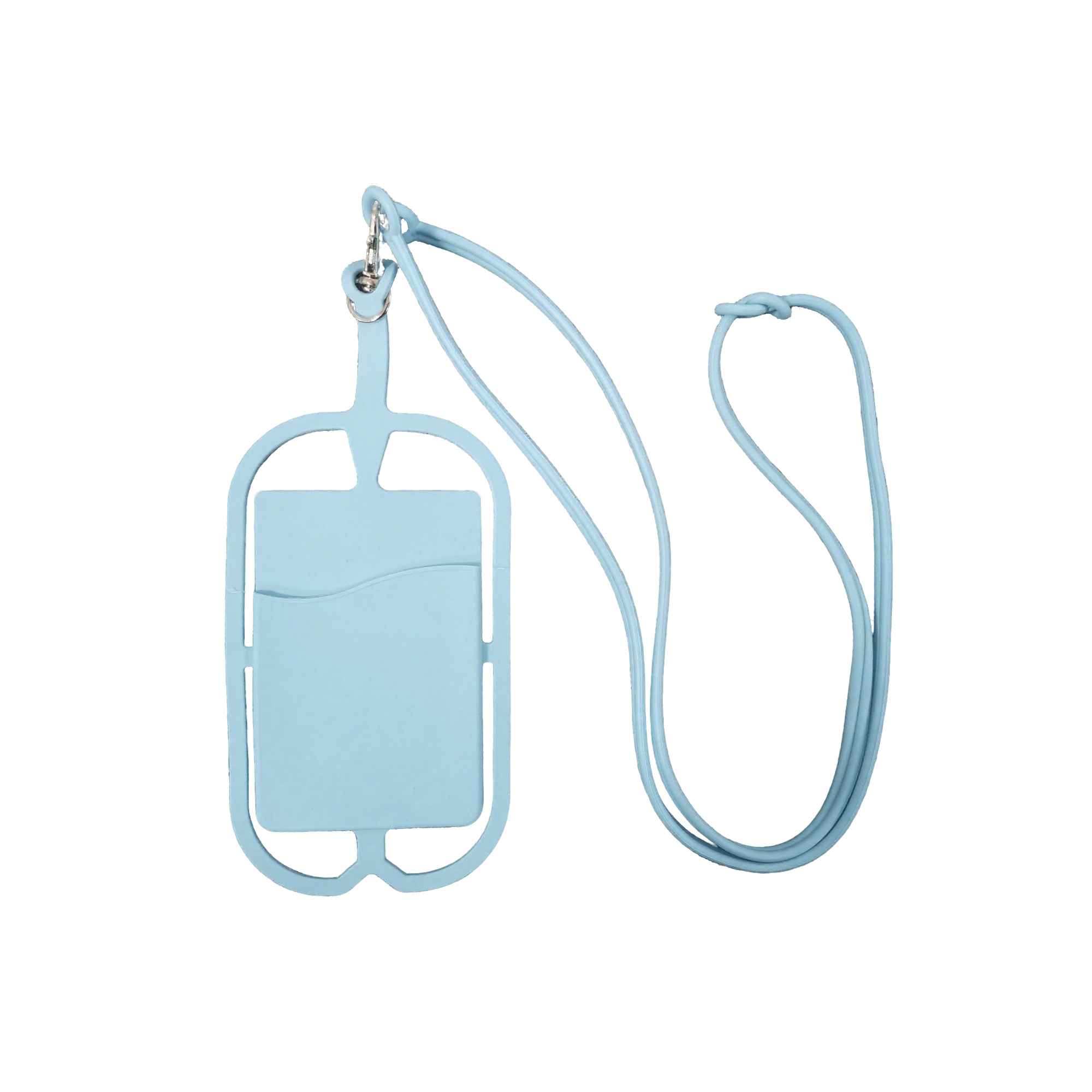Silicone Lanyard Phone Wallet With Holder 18