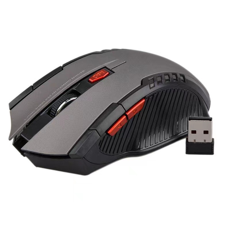 2.4G Optical Silent Computer Mouse with USB Receiver 6