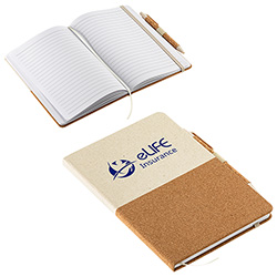 GrassField Cork Recycled Journal with Pen 6