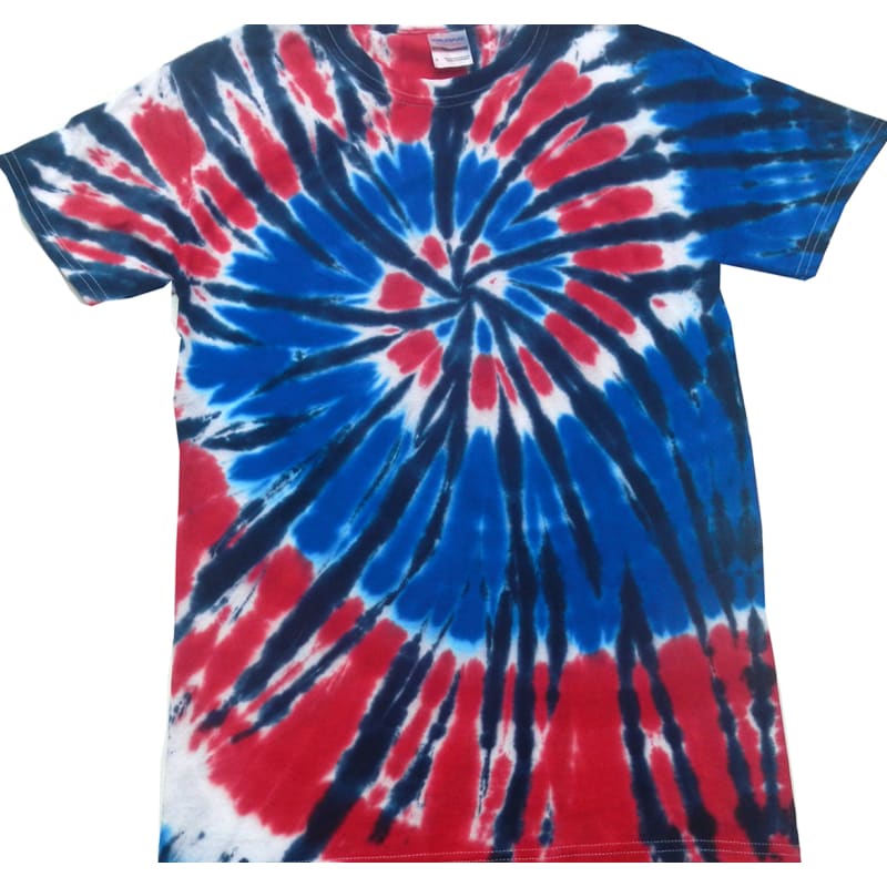 Tie-Dye 5.4 Oz., 100% Cotton Tie-Dyed T-Shirt 9