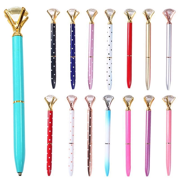 Crystal Metal Ballpoint Pen 1