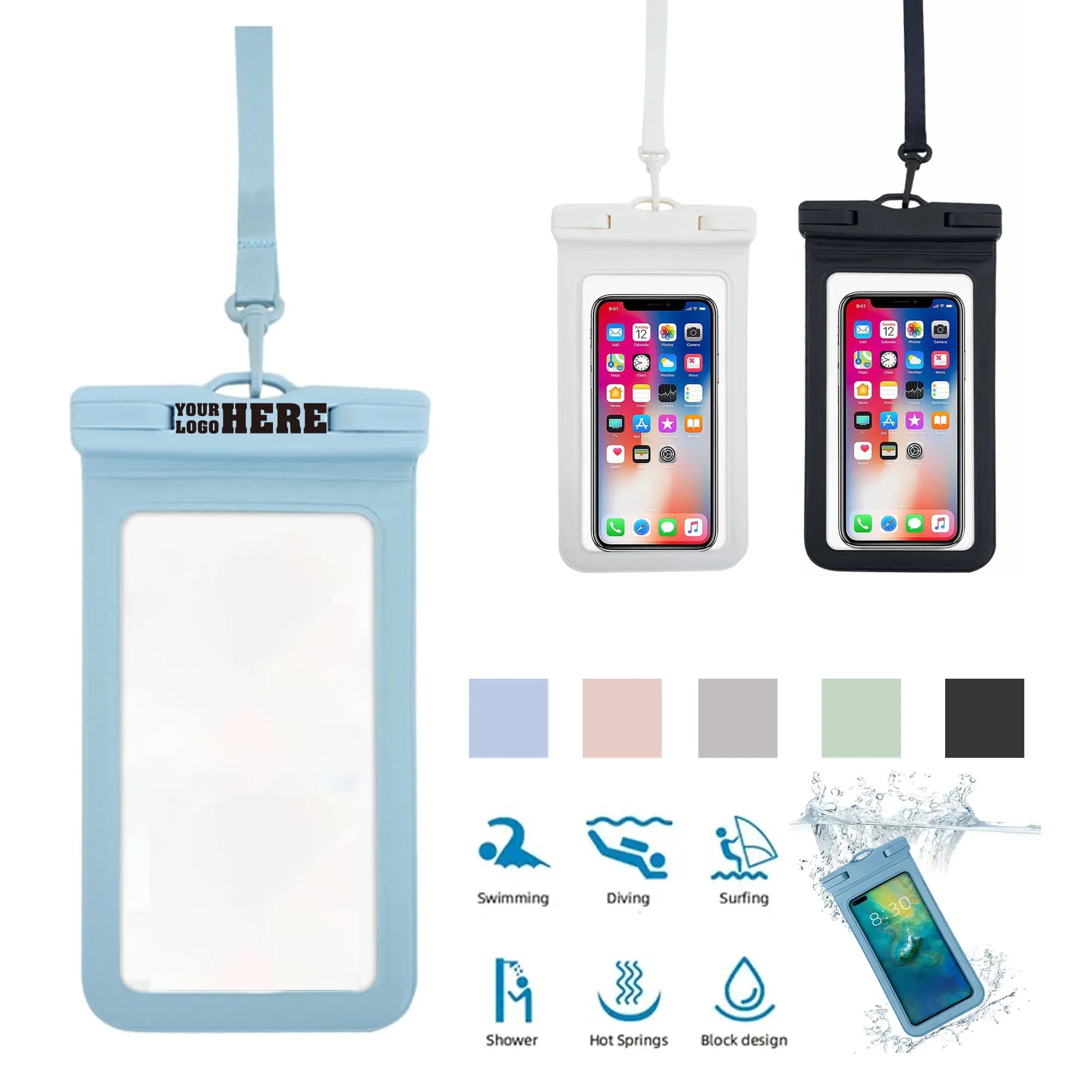 PVC Waterproof Floating Protection Phone Bag Pouch 1