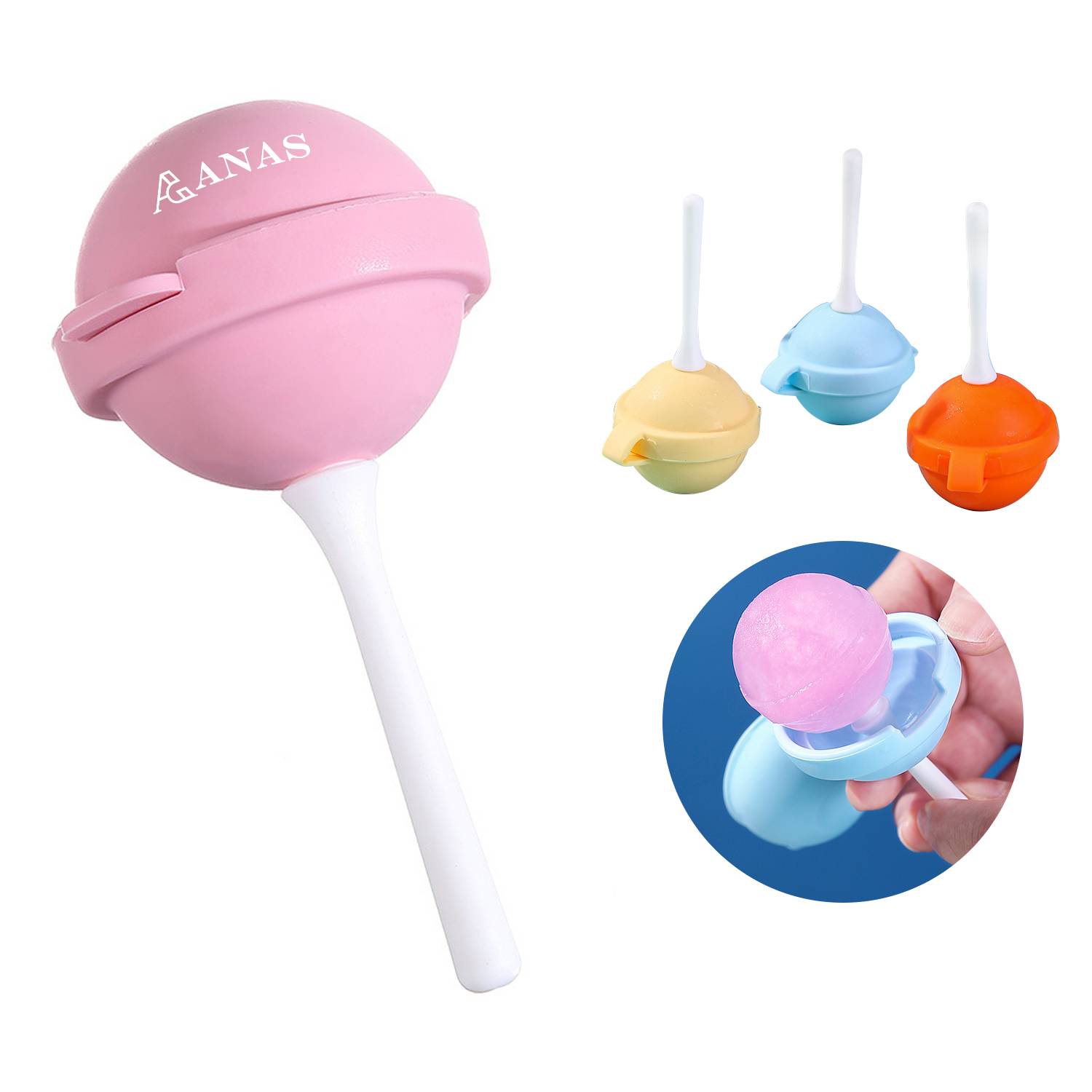 Silicone Stick Candy lce Pop Mold 9