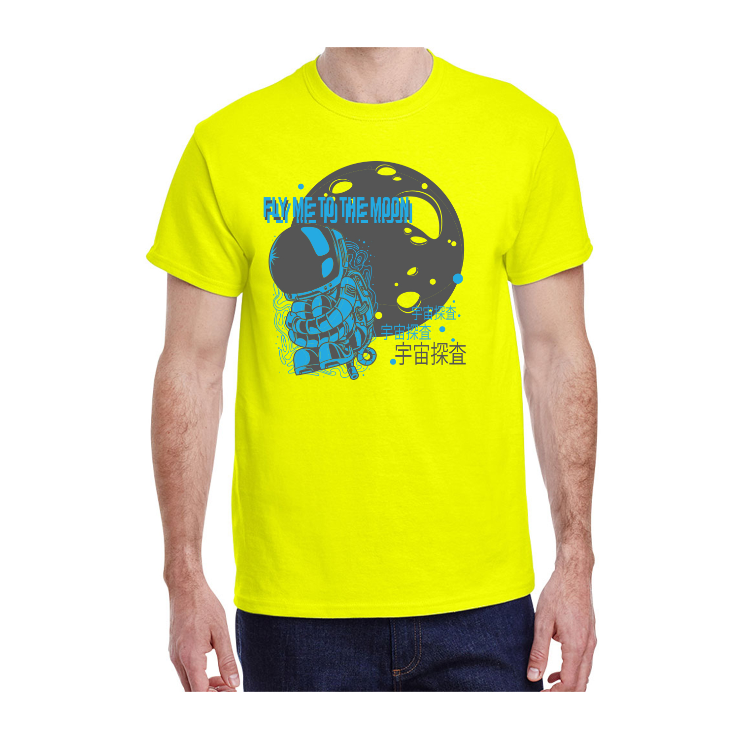 Gildan™ 5.3 oz Cotton Pre-Shrunk T-Shirt (2 Color Imprint) 12