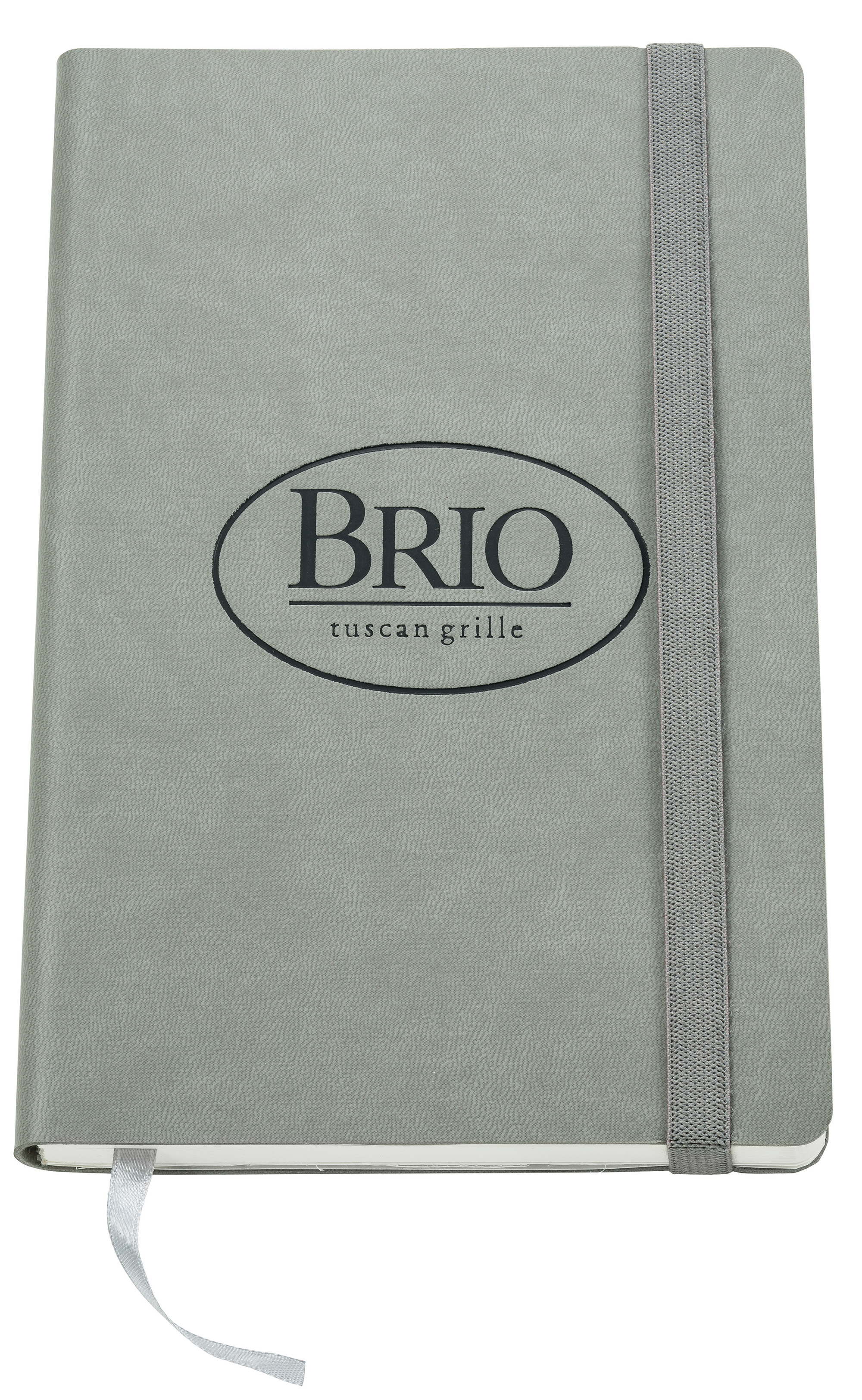 Pavia Light Gray Soft Cover Journal 8.5" x 5.5" 8