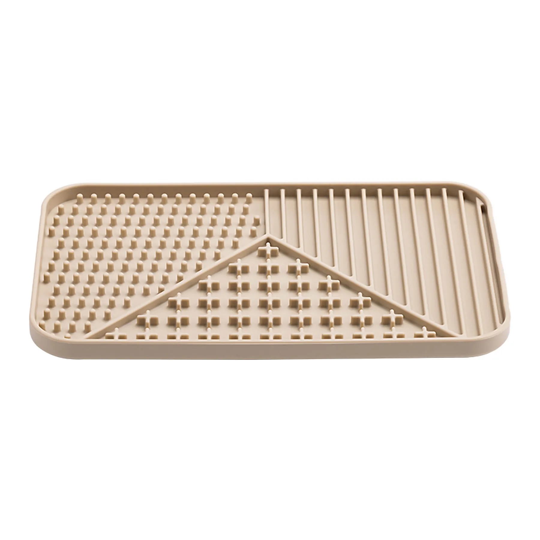 Silicone Rectangular Pet Slow Food Mat 6
