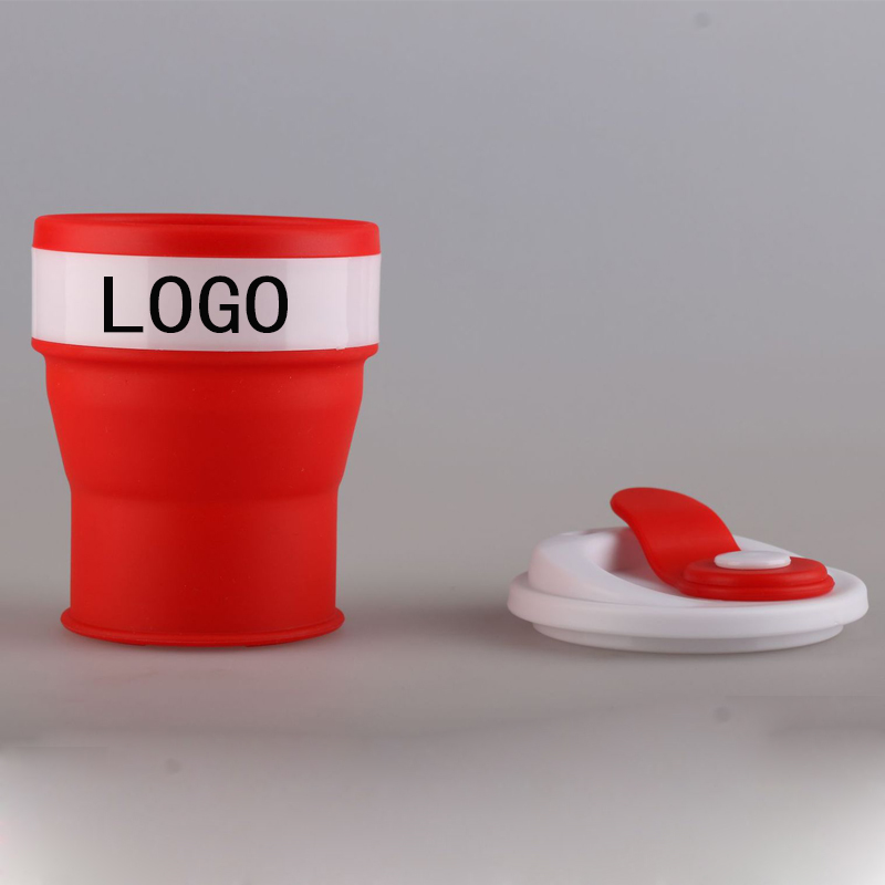 Silicone Folding Collapsible Water Cup Coffee Mug 4