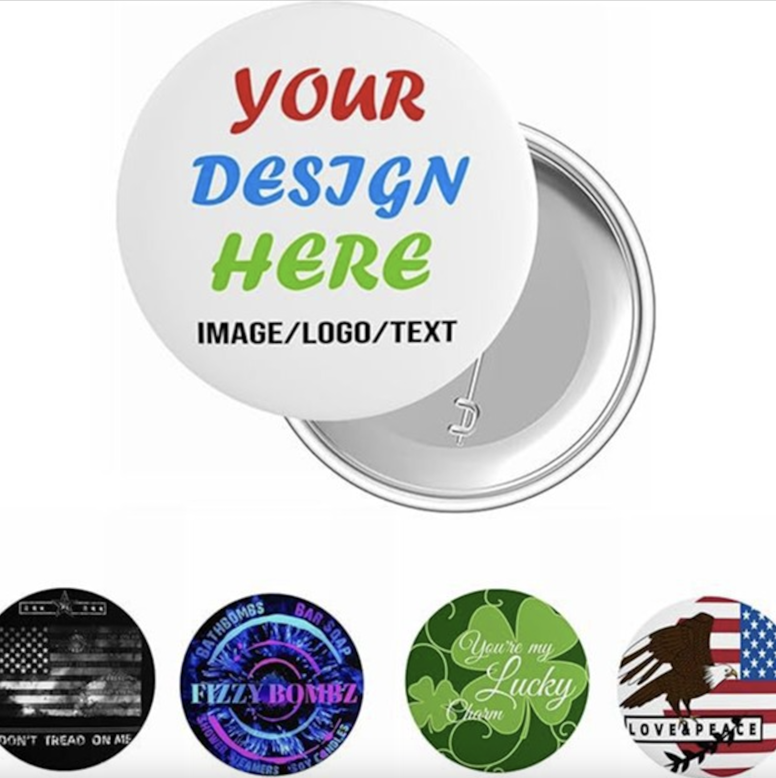 2.25 Inch Round Custom Buttons 1