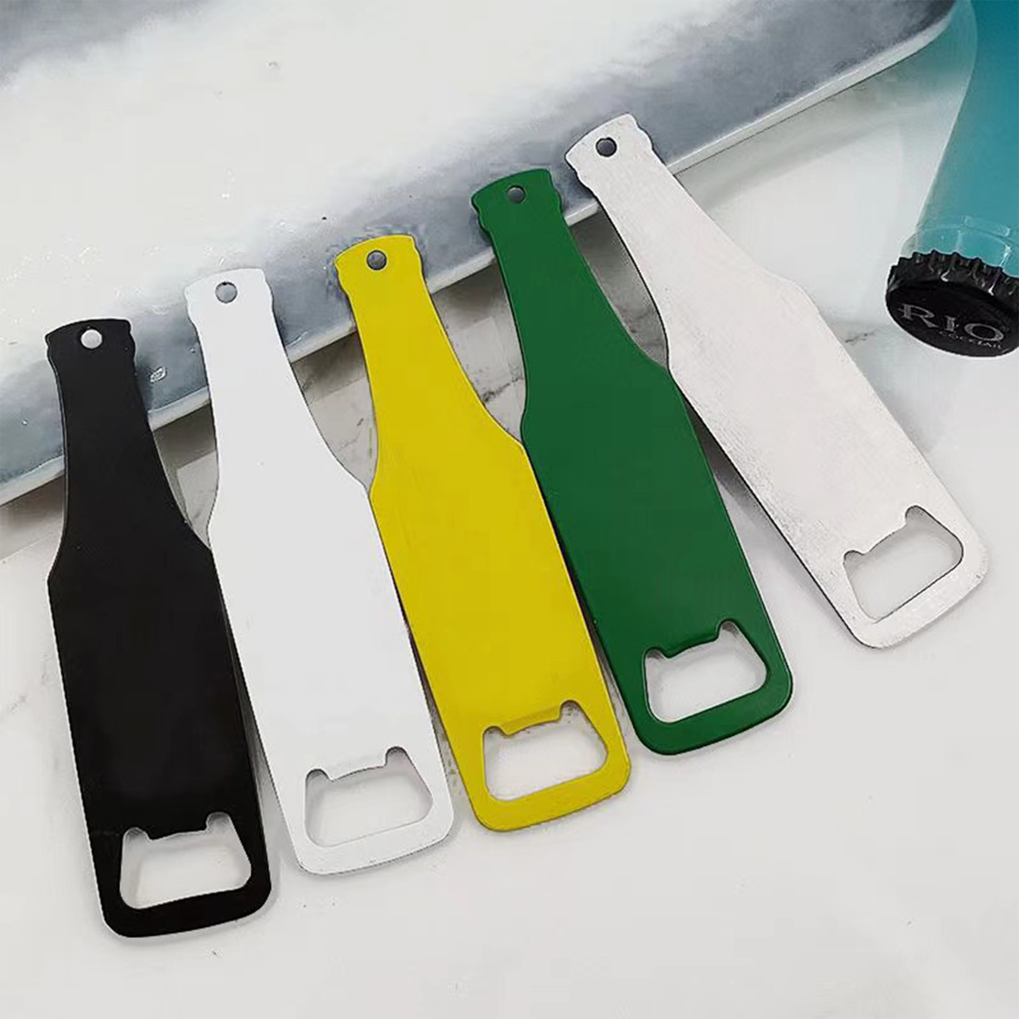 Metal Durable Bottle Opener With Custom Logo 4