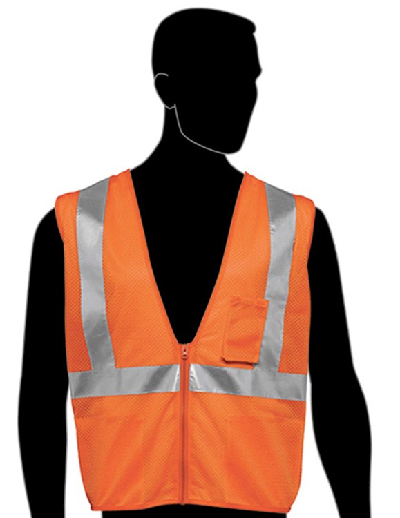 Class 2 safety vest-blaze orange in sizes