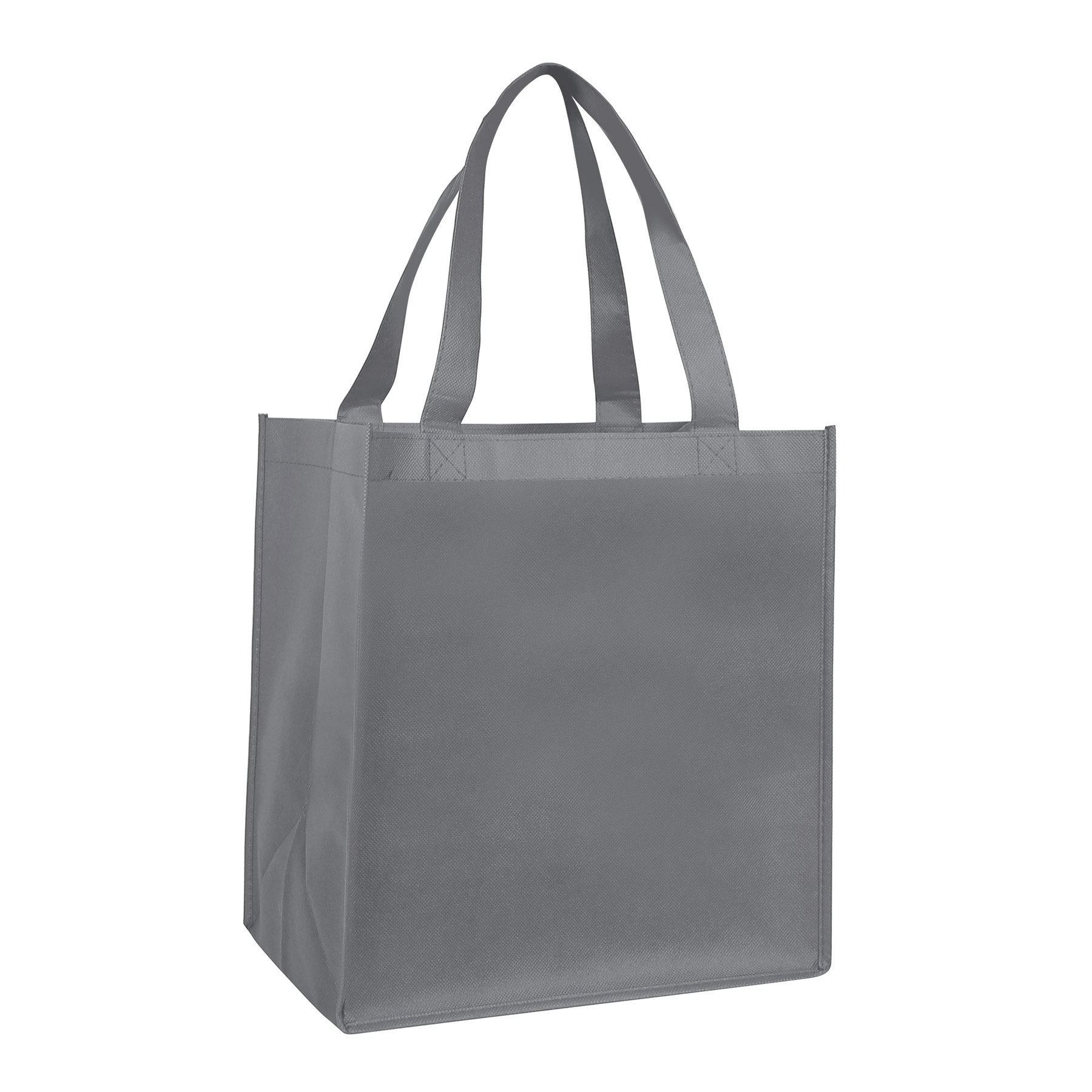Non-woven Grocery Tote Bags 12'' x 13'' x 8'' 13