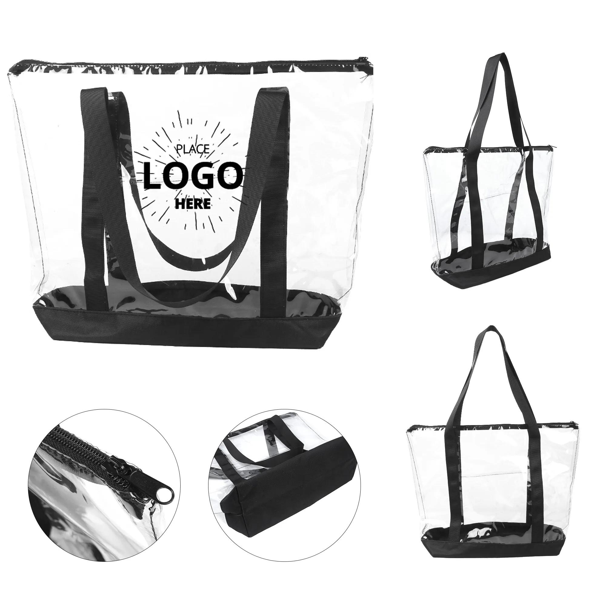 Transparent Handheld Shopping Bag 4