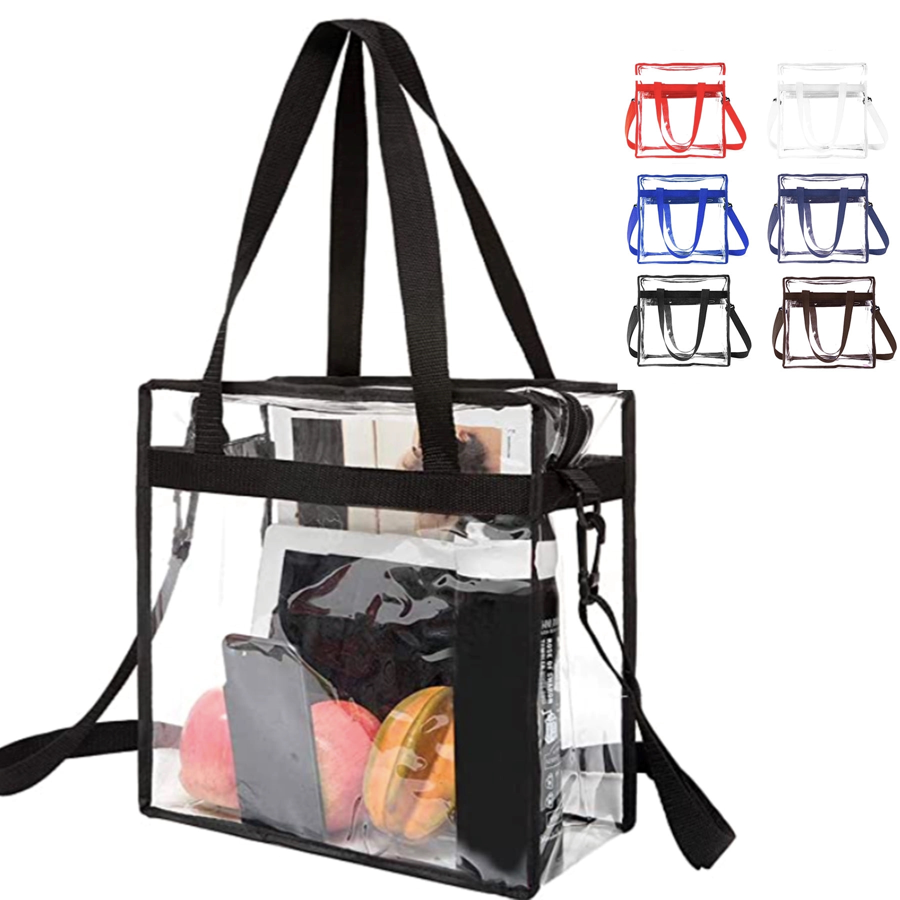 Transparent Waterproof PVC Tote Bag 3
