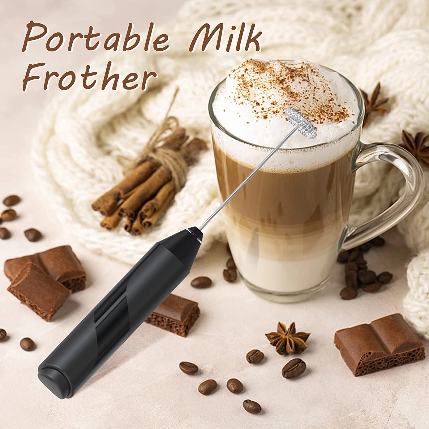 Handheld Milk Frother 8