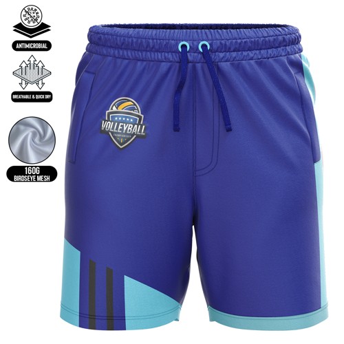 Men's and Kids' Full Sublimation Training Shorts - 160G Performance Grade Birdseye Mesh