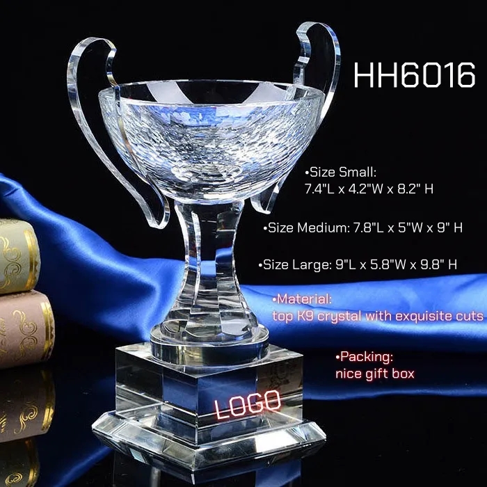 Big Crystal Trophy Cup Award Manufacturer 4