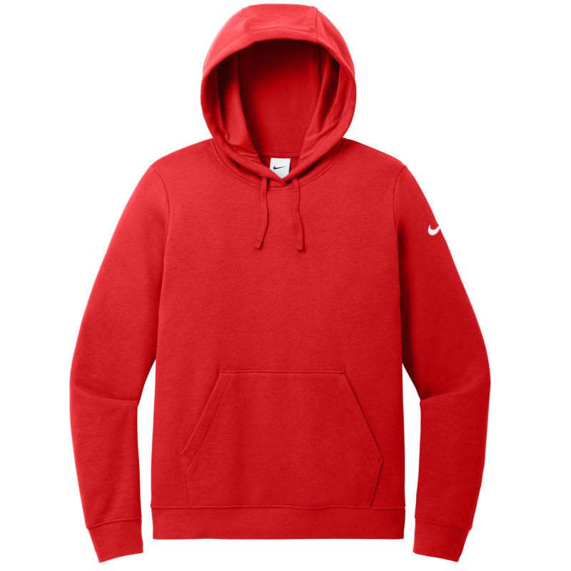 Nike Ladies Club Fleece Sleeve Swoosh Pullover Hoodie 4