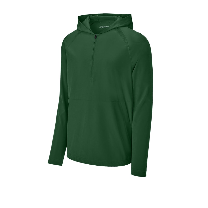Sport-Tek Repeat 1/2-Zip Long Sleeve Hooded Jacket 11