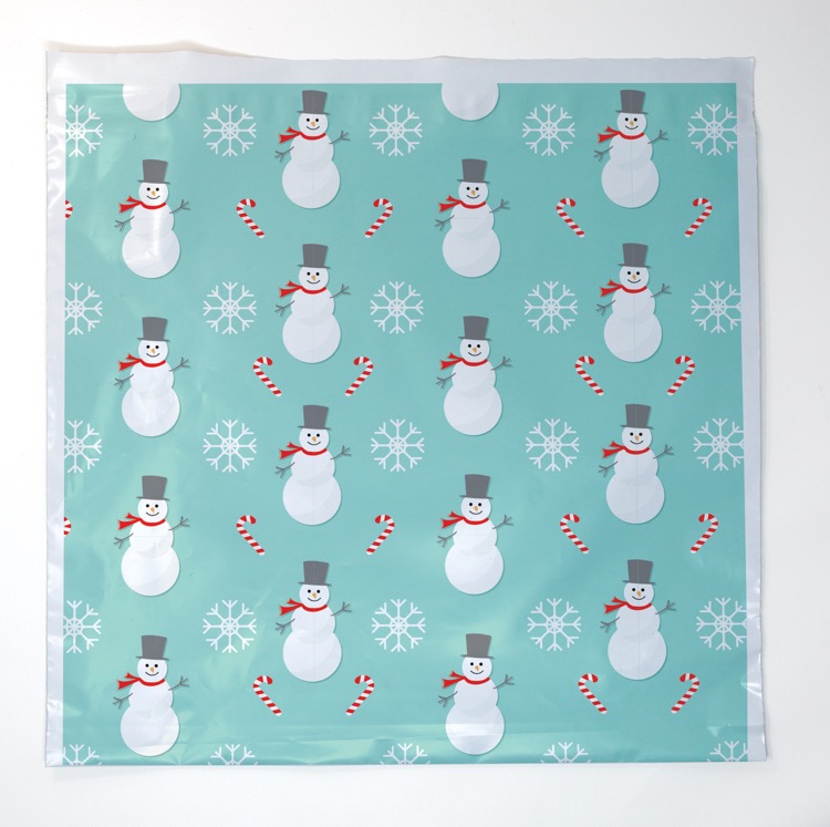 Snowmen Seasonal Predesigned Poly Mailer (14 x 12)