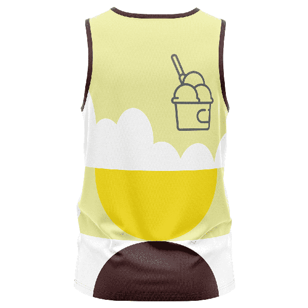 Unisex & Kids' Sublimation Jersey Style Tank Top - Performance Mesh Options 1