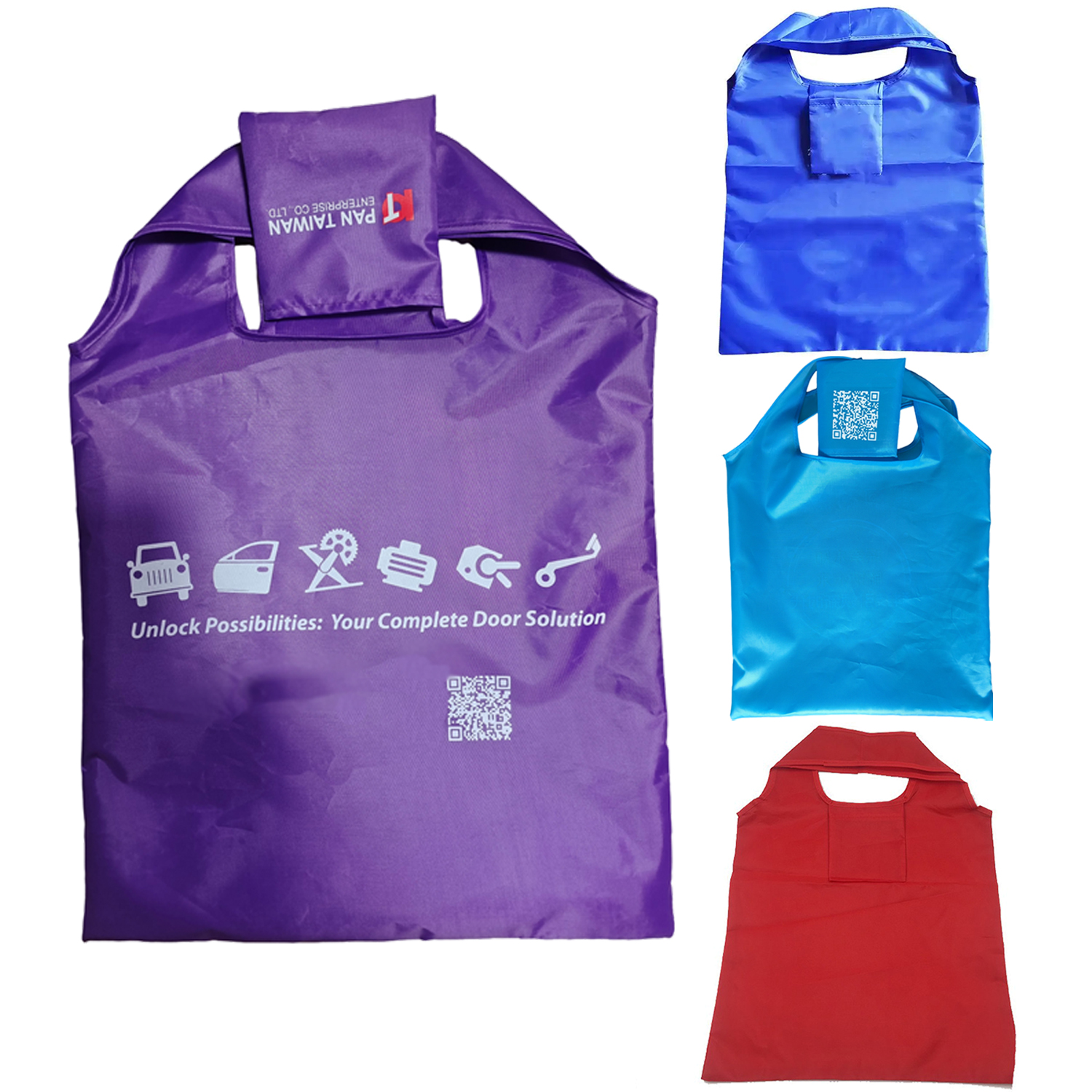 Oxford Reusable Tote Bag, custom tote bag with logo imprint 2