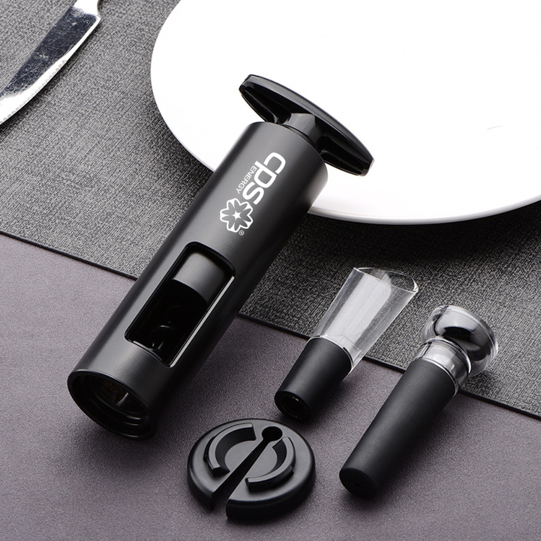 WineVault Wine Opener, Pourer & Preserver Combo Set 2