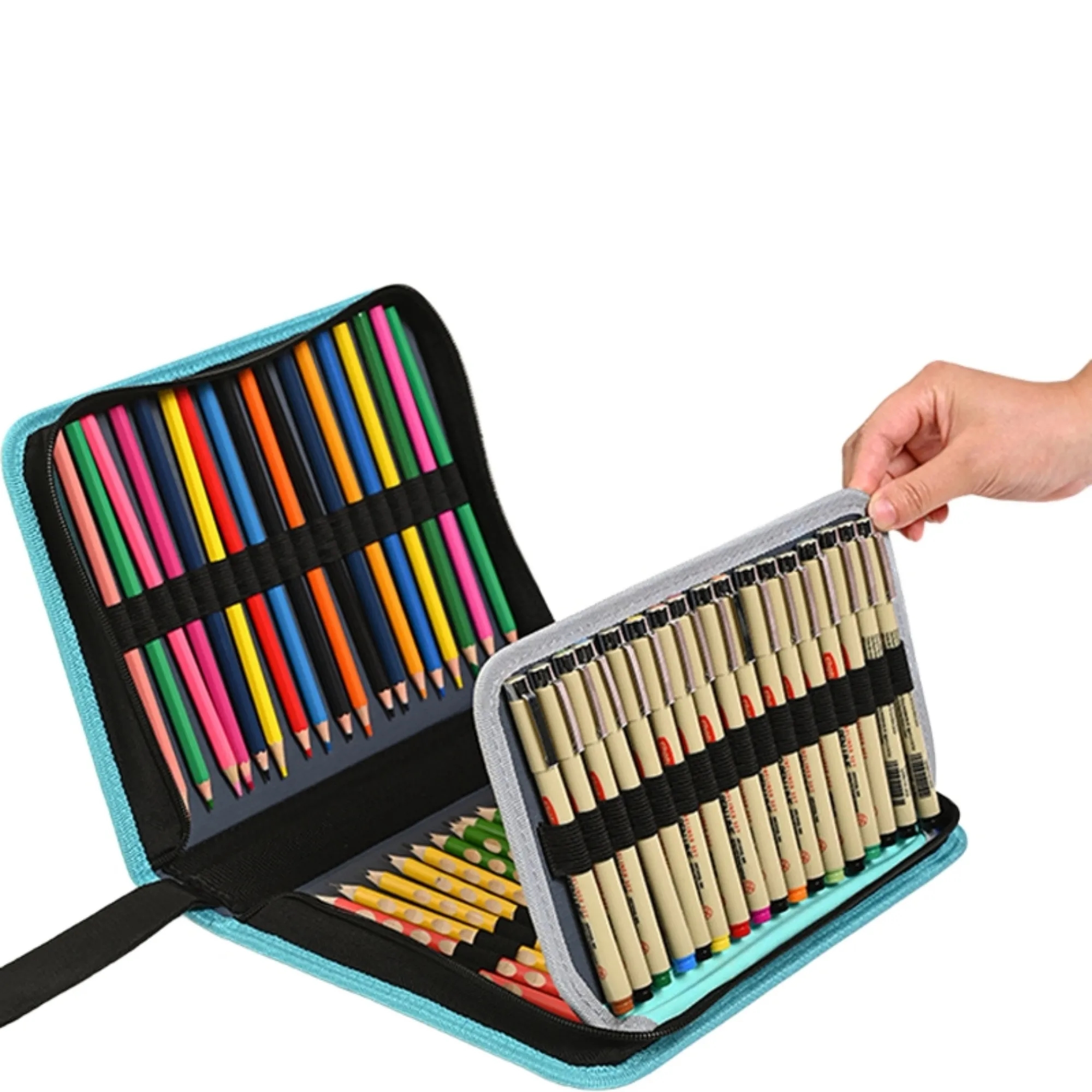 Extra Large Capacity Pencil Case Organizer Pouch 7
