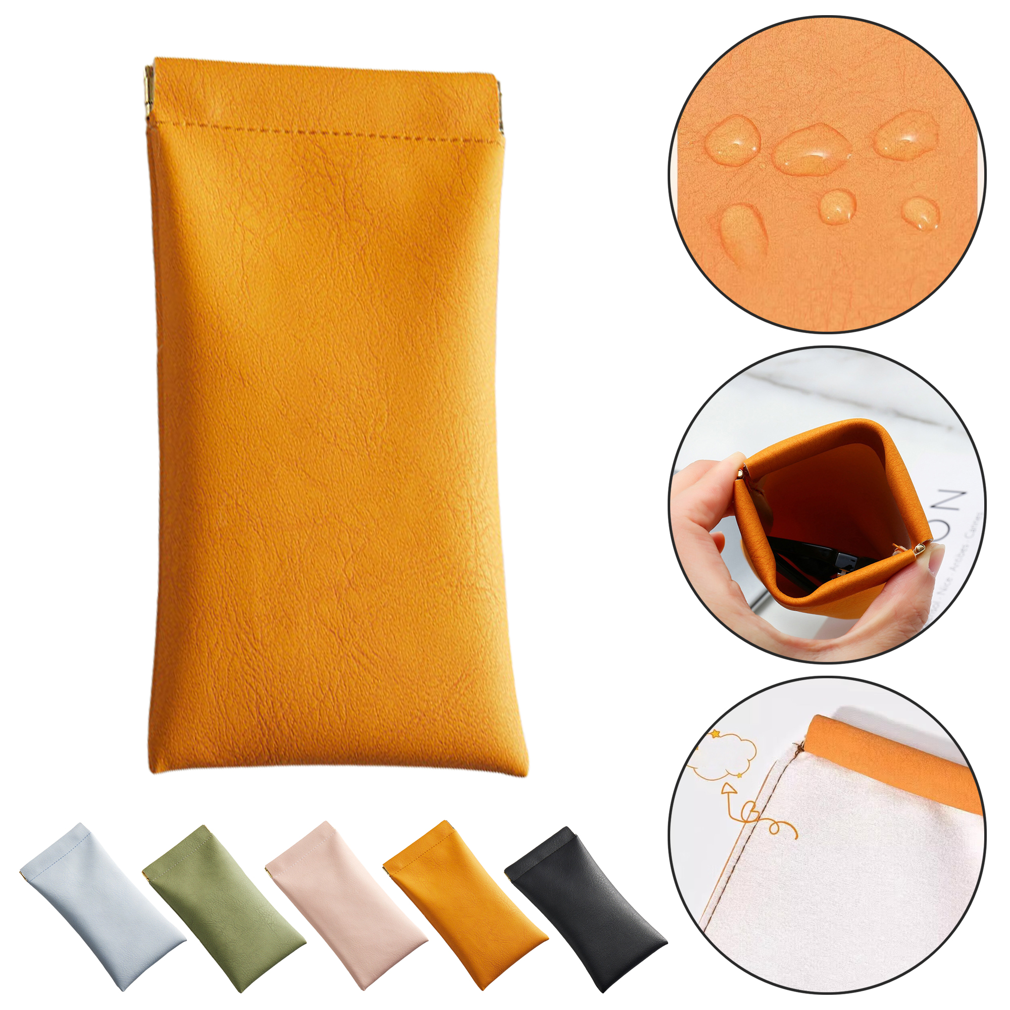 Auto-Closing Sunglasses Pouch 2