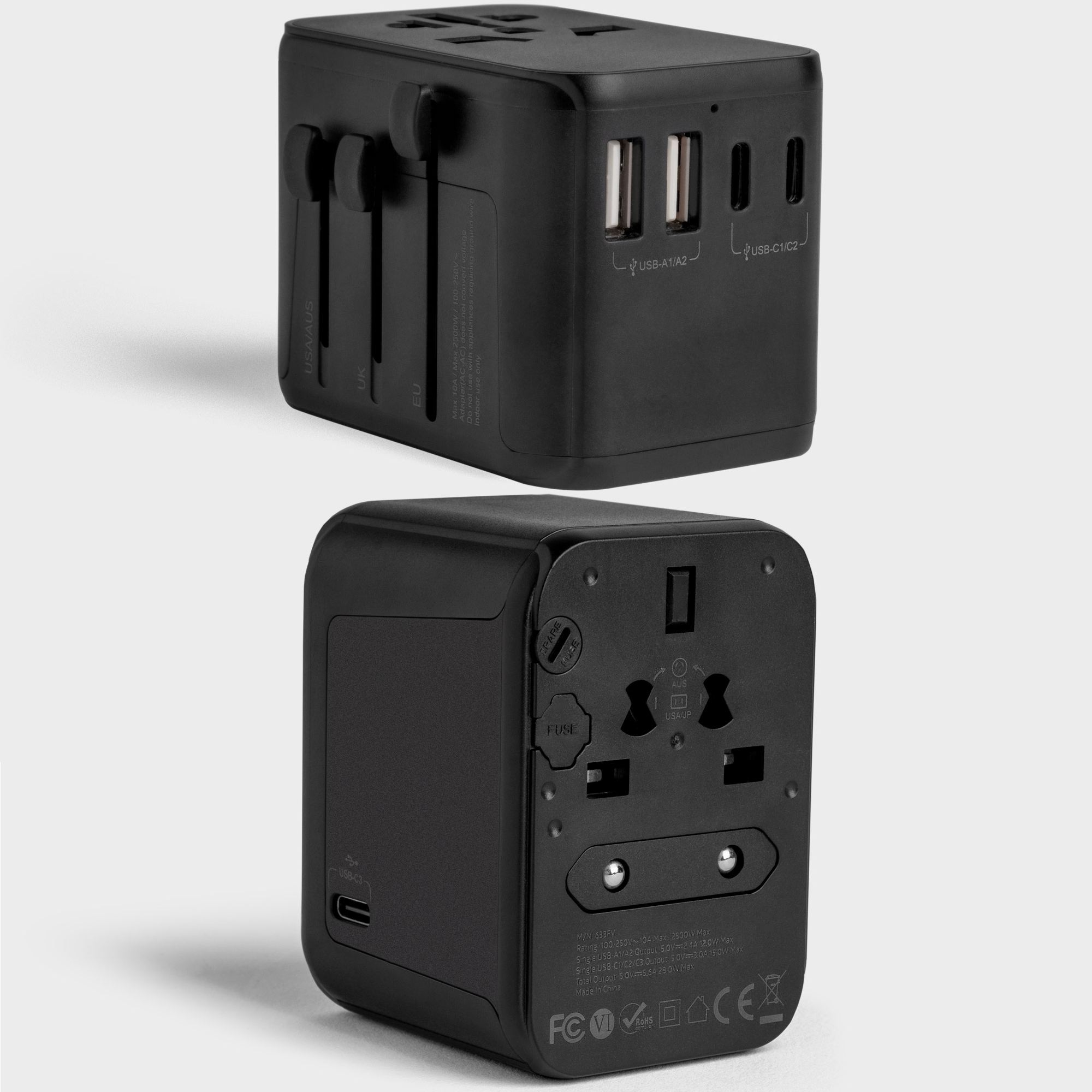 Universal International Travel Adapter 7