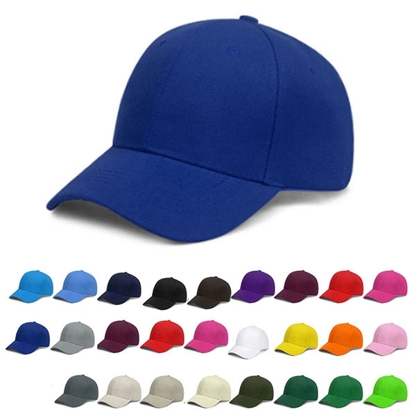 Plain Baseball hat 3