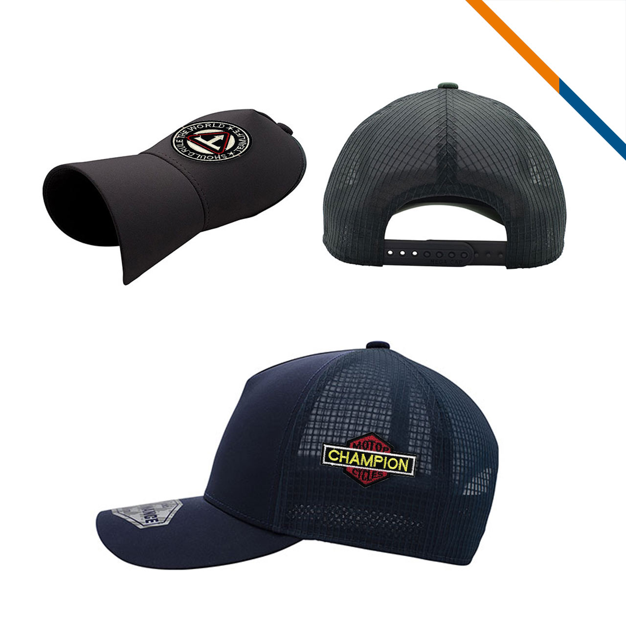 Swoop Performance Trucker Cap With Flexible Brim 8