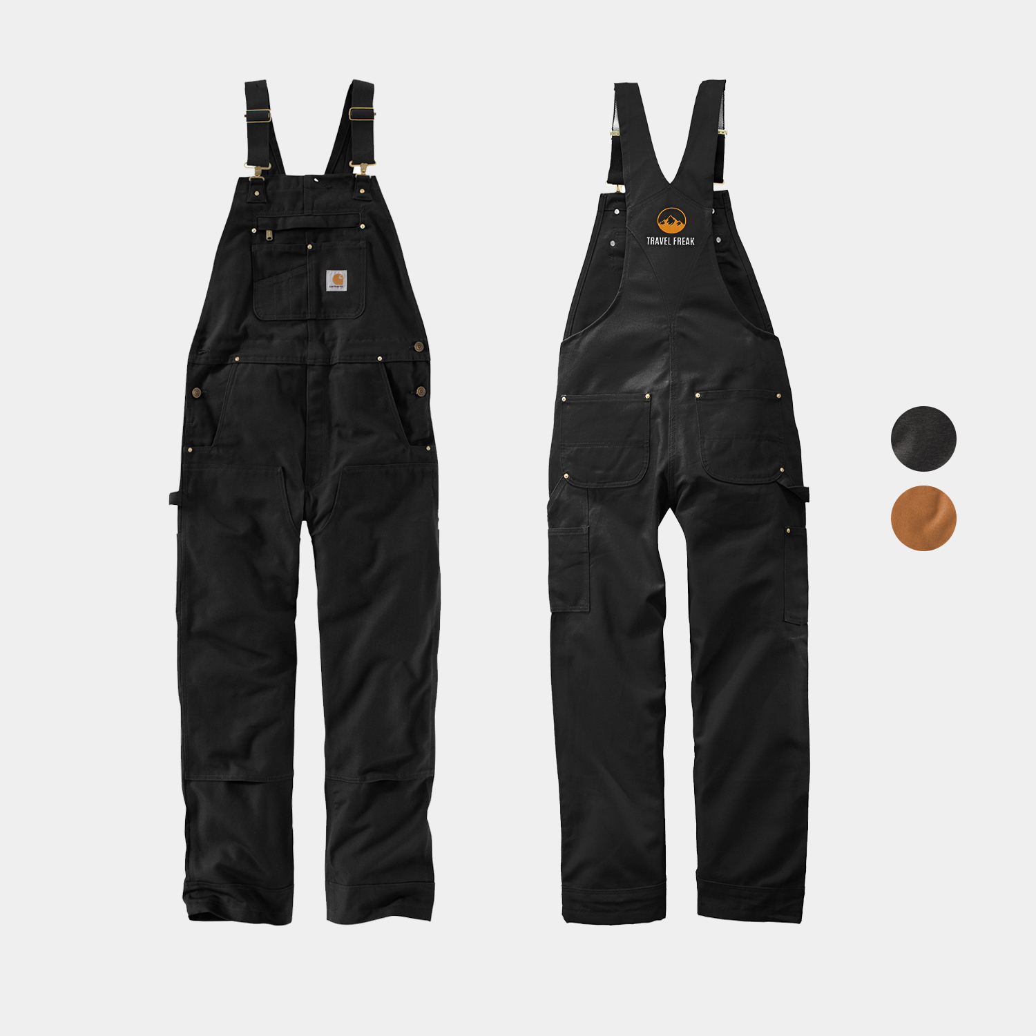 Carhartt® Duck Unlined Bib Overalls 7
