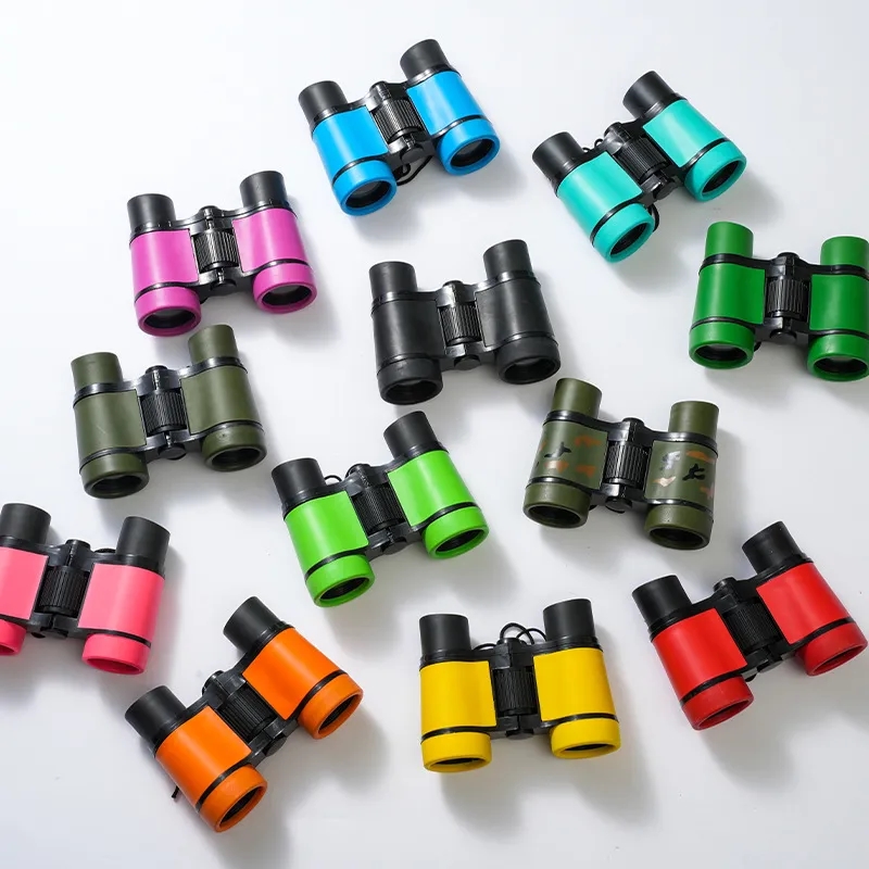 4X Children'S Zoom Anti-Slip Binoculars 2