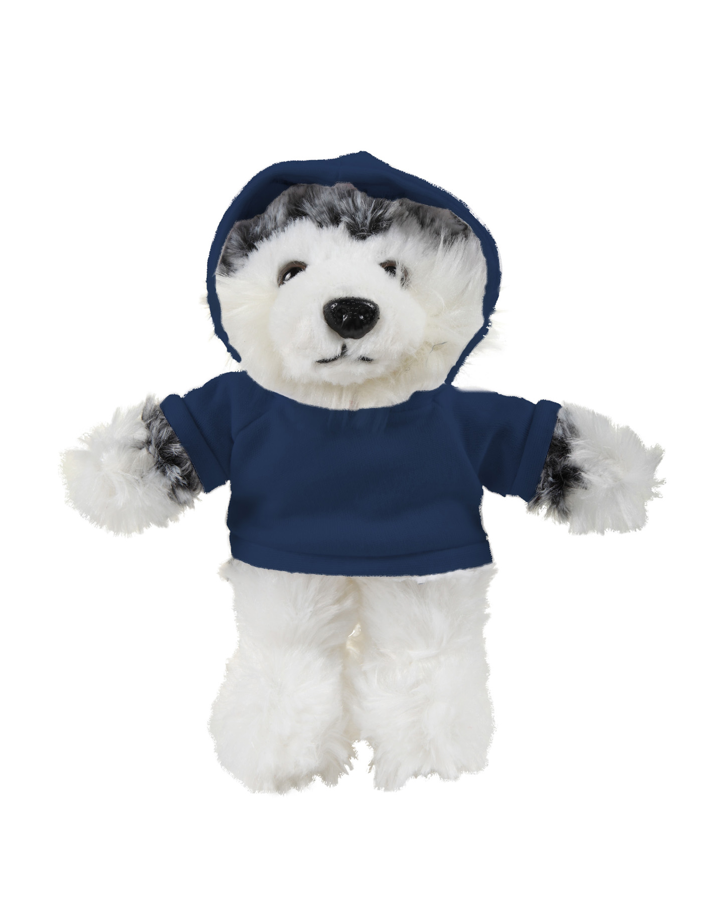 soft plush Husky with hoodie 15