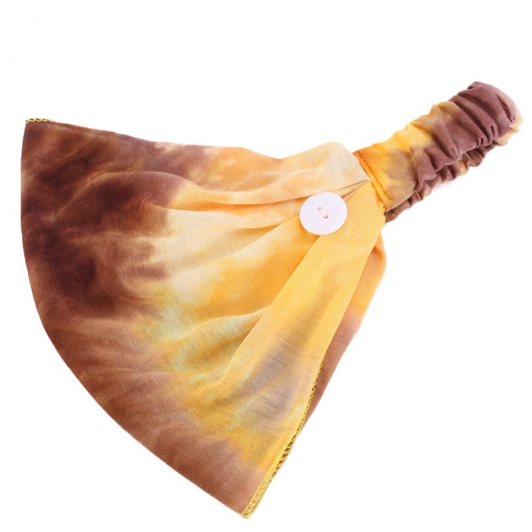 Face Bandana mask Reusable Tube w/ Full color hairbands 3
