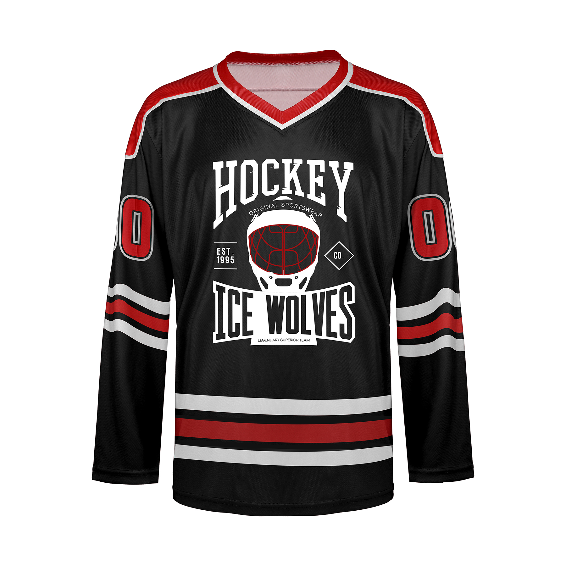 Custom Performance Personalized Ice Hockey Jersey (Full Color Dye Sublimated) 5