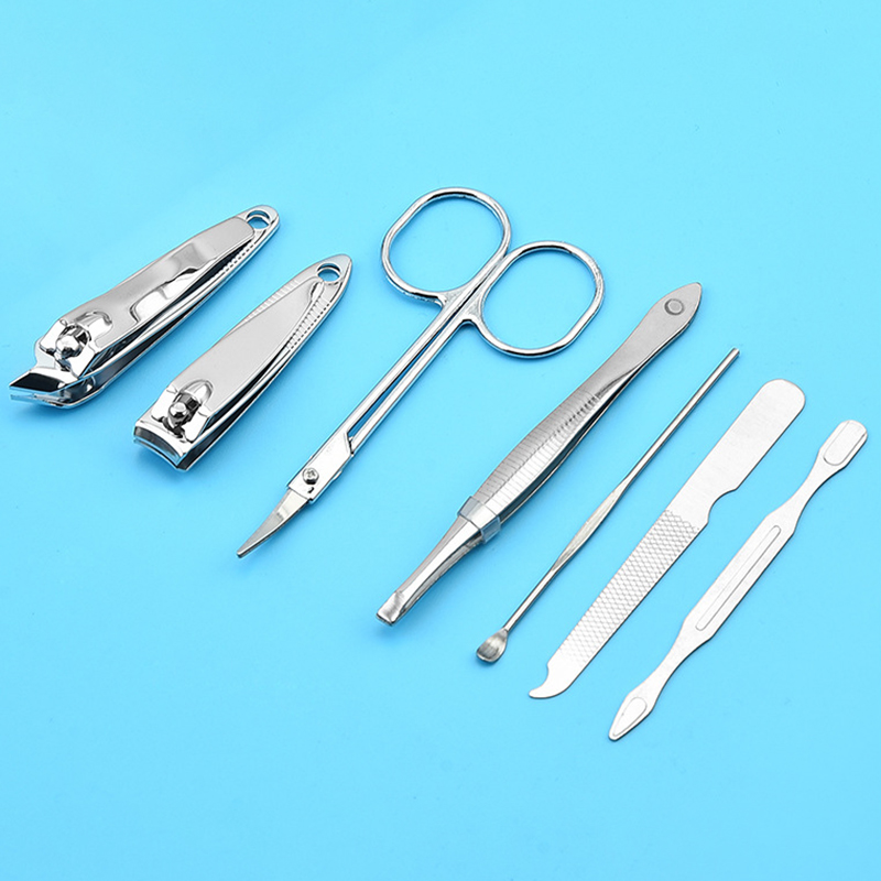 Professional 7 Pieces Manicure Set with Exquisite Case 8