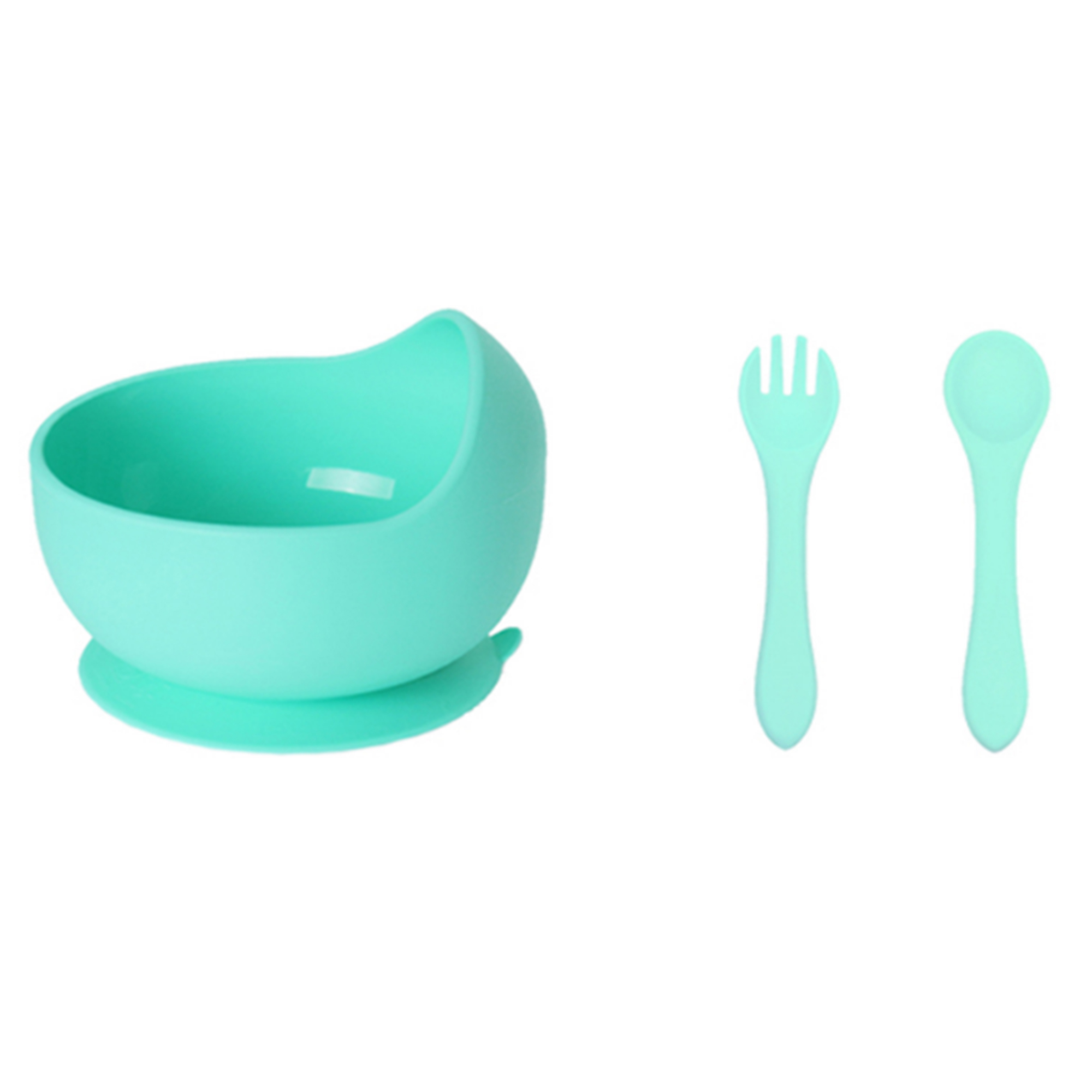 Durable Toddler Suction Cup Silicone Bowl Set 5