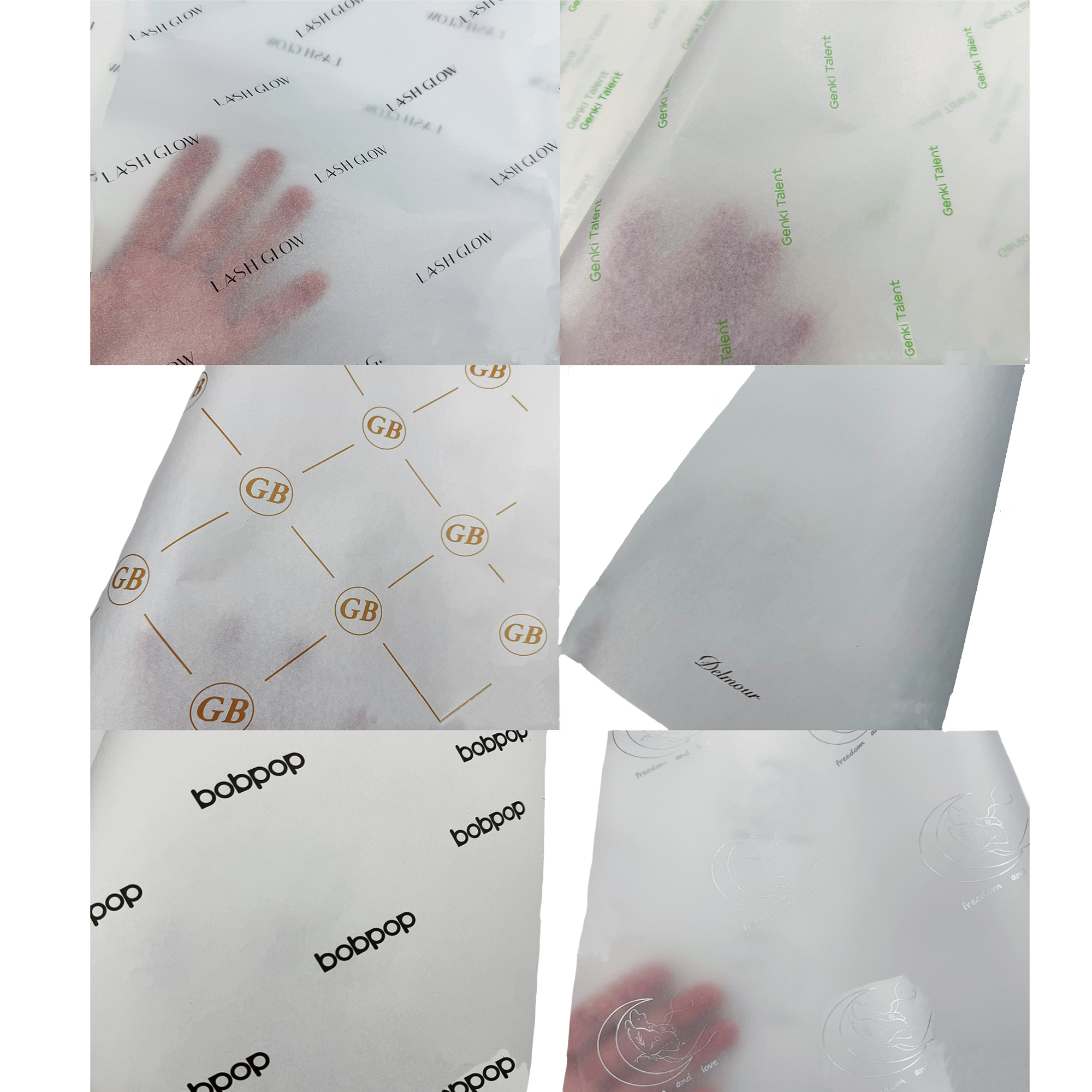 Custom Printed Tissue Paper for Wrapping 40Gsm 3