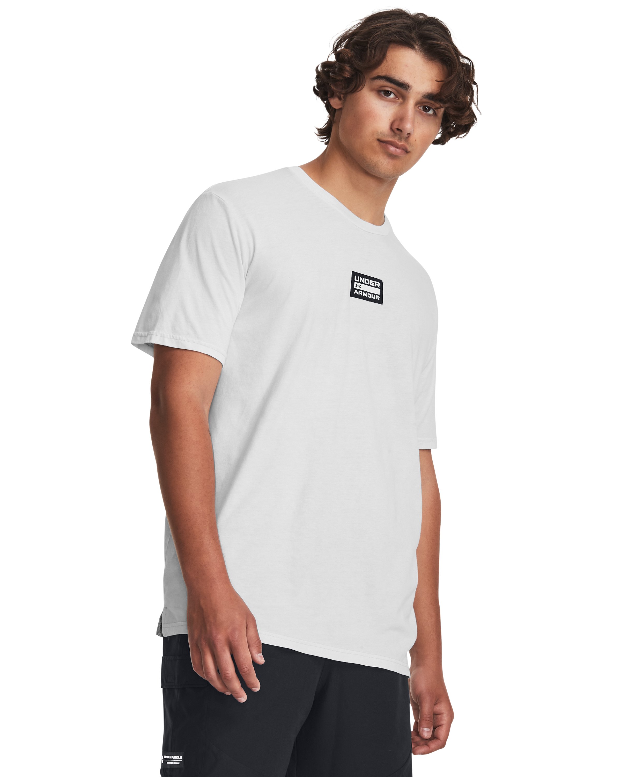 Men's UA Elevated Core Wash Short Sleeve 2