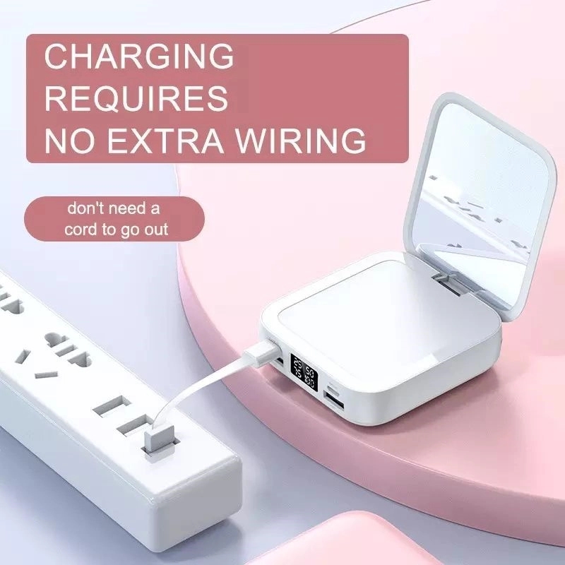 Charging Power Bank Led Makeup Mirror 4