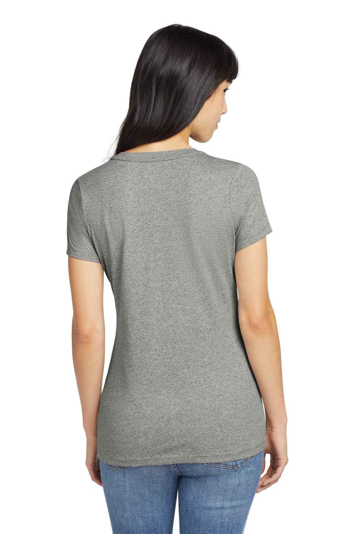 New Era Women's Heritage Blend V-Neck Tee. LNEA101 25