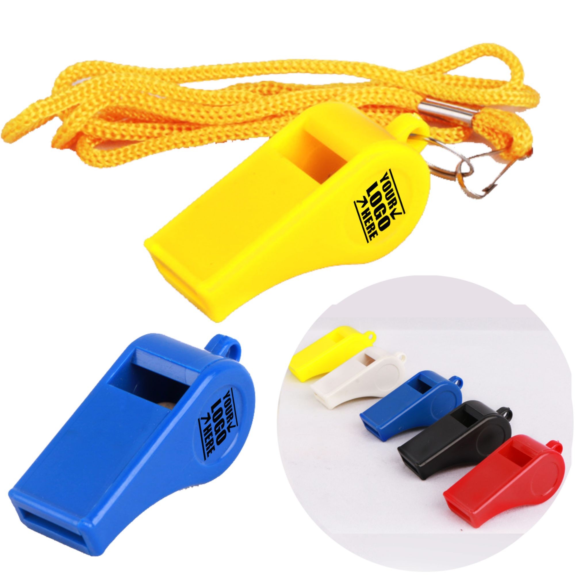 ABS Whistle with Lanyard 3