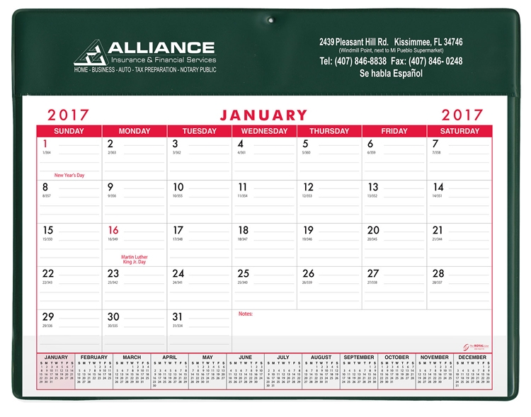 Super Economy Calendar Pad 6